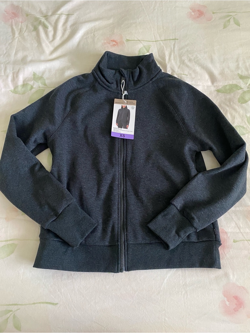 Mondetta Women’s Fleece Full-Zip Jacket NWT Size XS